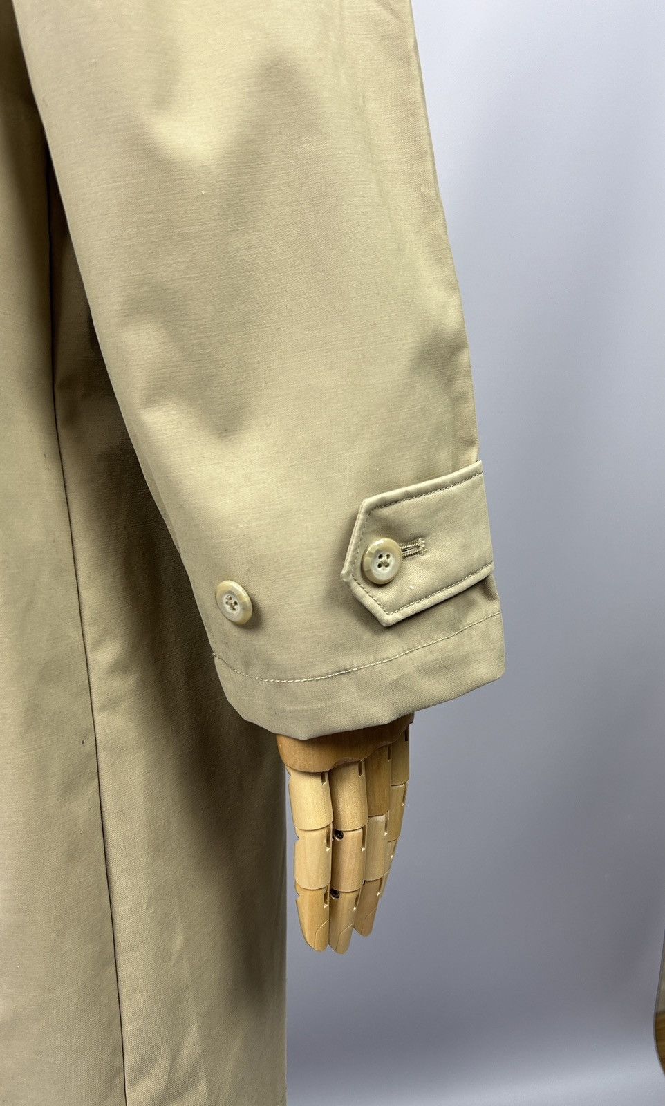 Gant GANT New Haven Nylon Cotton Beige Waterproof Rain Coat Mac Size US M / EU 48-50 / 2 - 7 Thumbnail