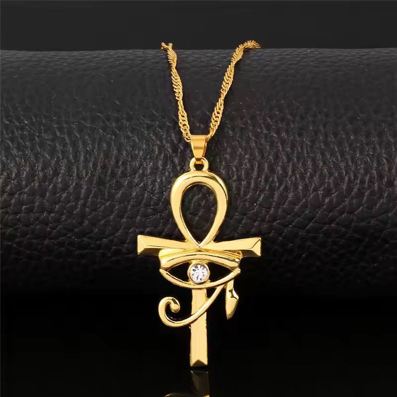 Jewelry Eye of Horus Pendant Necklace Size ONE SIZE - 6 Thumbnail