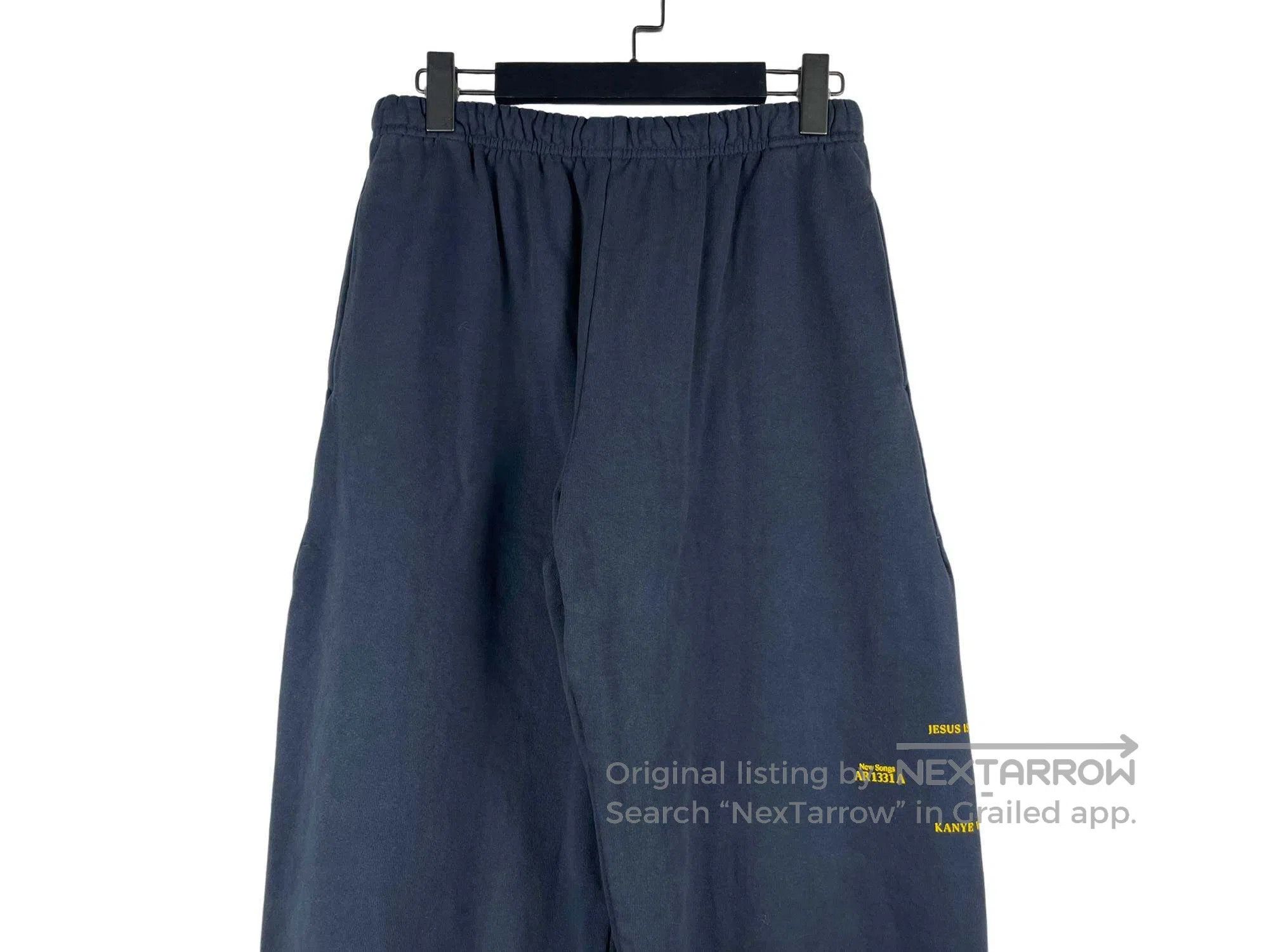 Kanye West Kanye West size S Album Merchandise Drawstring Sweatpants Size US 27 - 3 Thumbnail