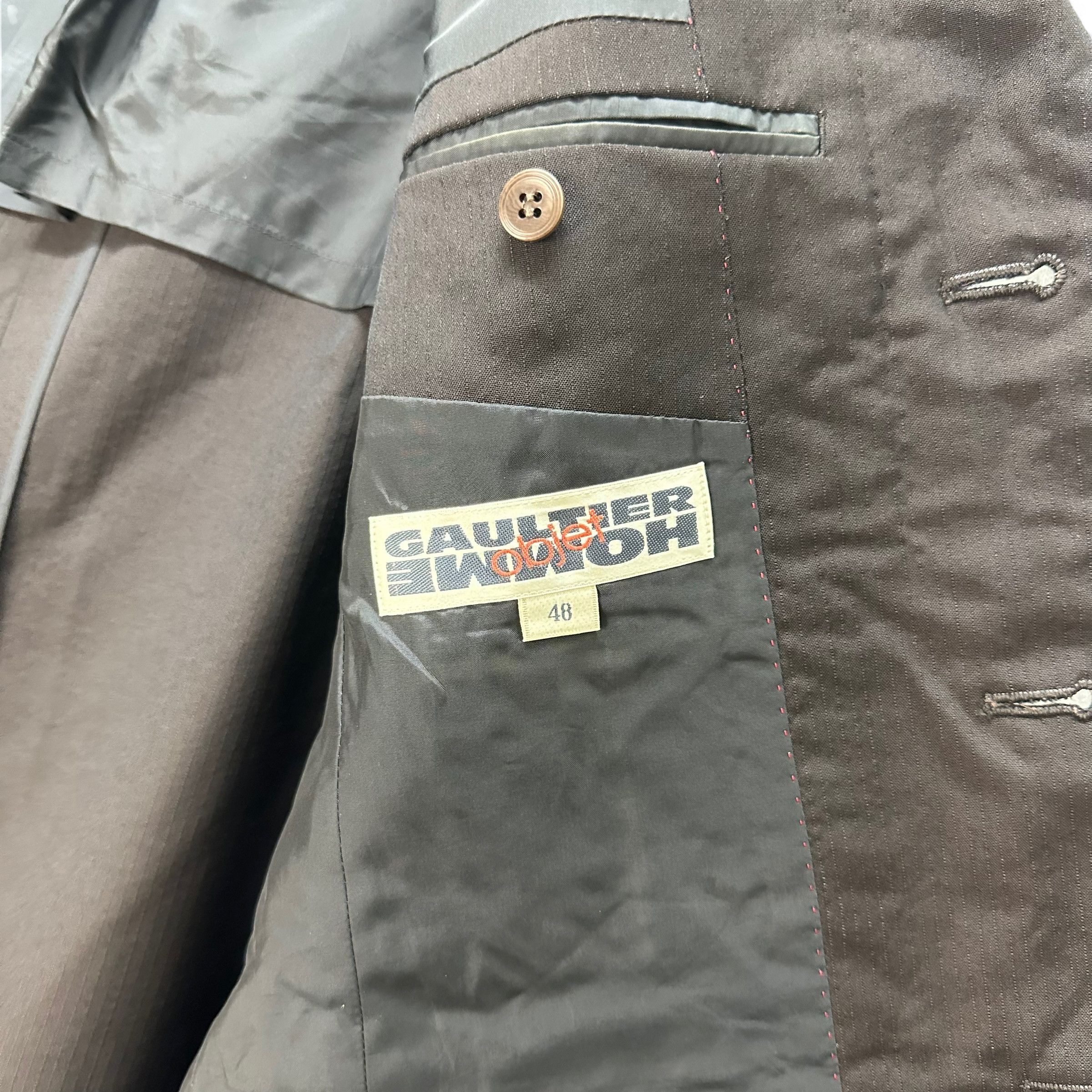 Gaultier Homme Objet GAULTIER HOMME OBJET CASUAL JACKET #7660-162 Size US M / EU 48-50 / 2 - 7 Thumbnail