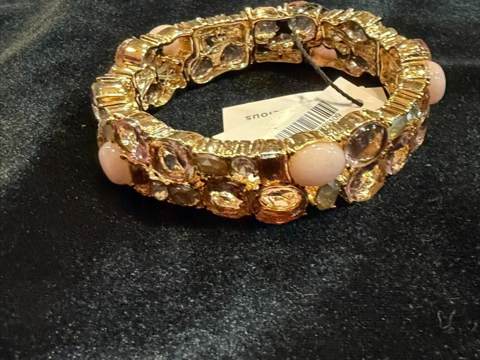 Other WHBM Semi-Precious Rose Quartz Bracelet & Earrings NWT Size ONE SIZE - 5 Thumbnail