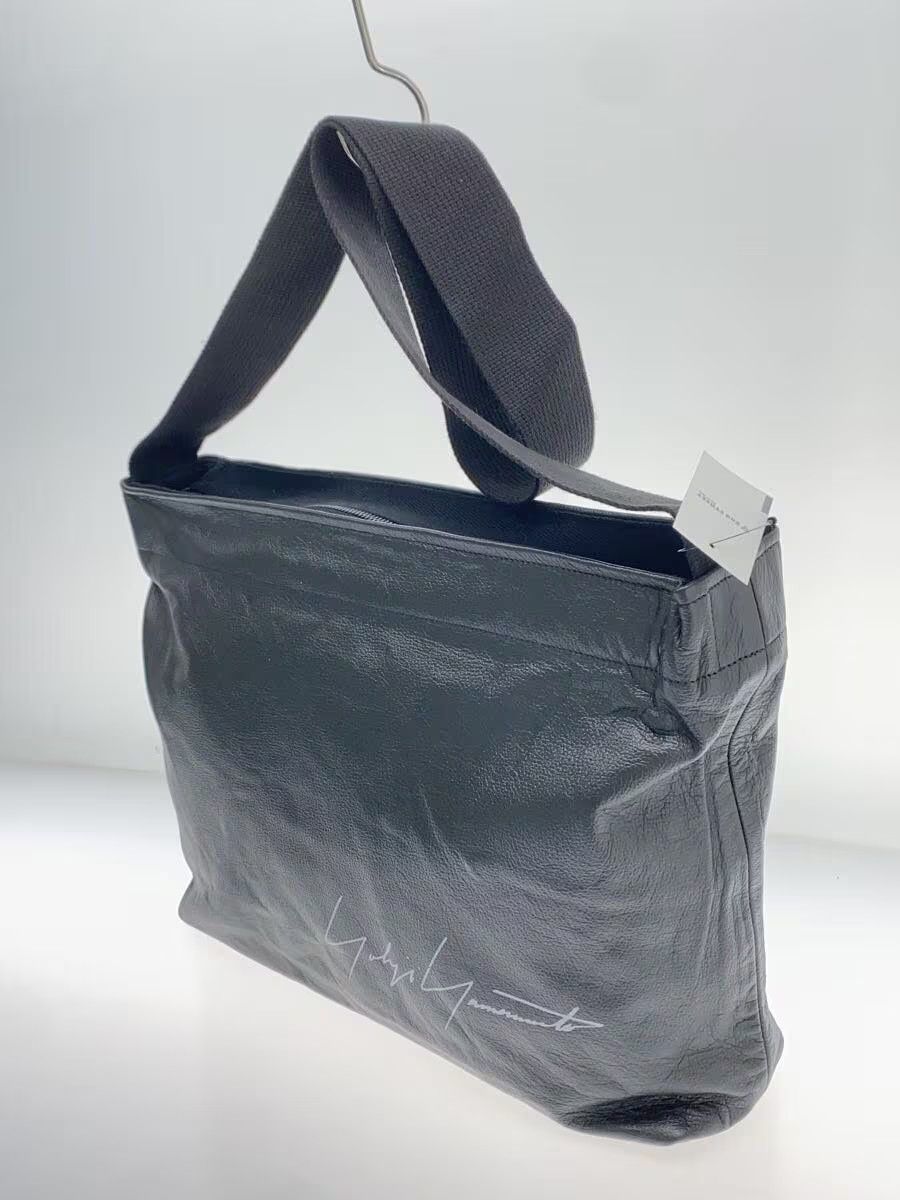 Yohji Yamamoto Cowhide Leather Logo Shoulder Bag Size ONE SIZE - 2 Thumbnail