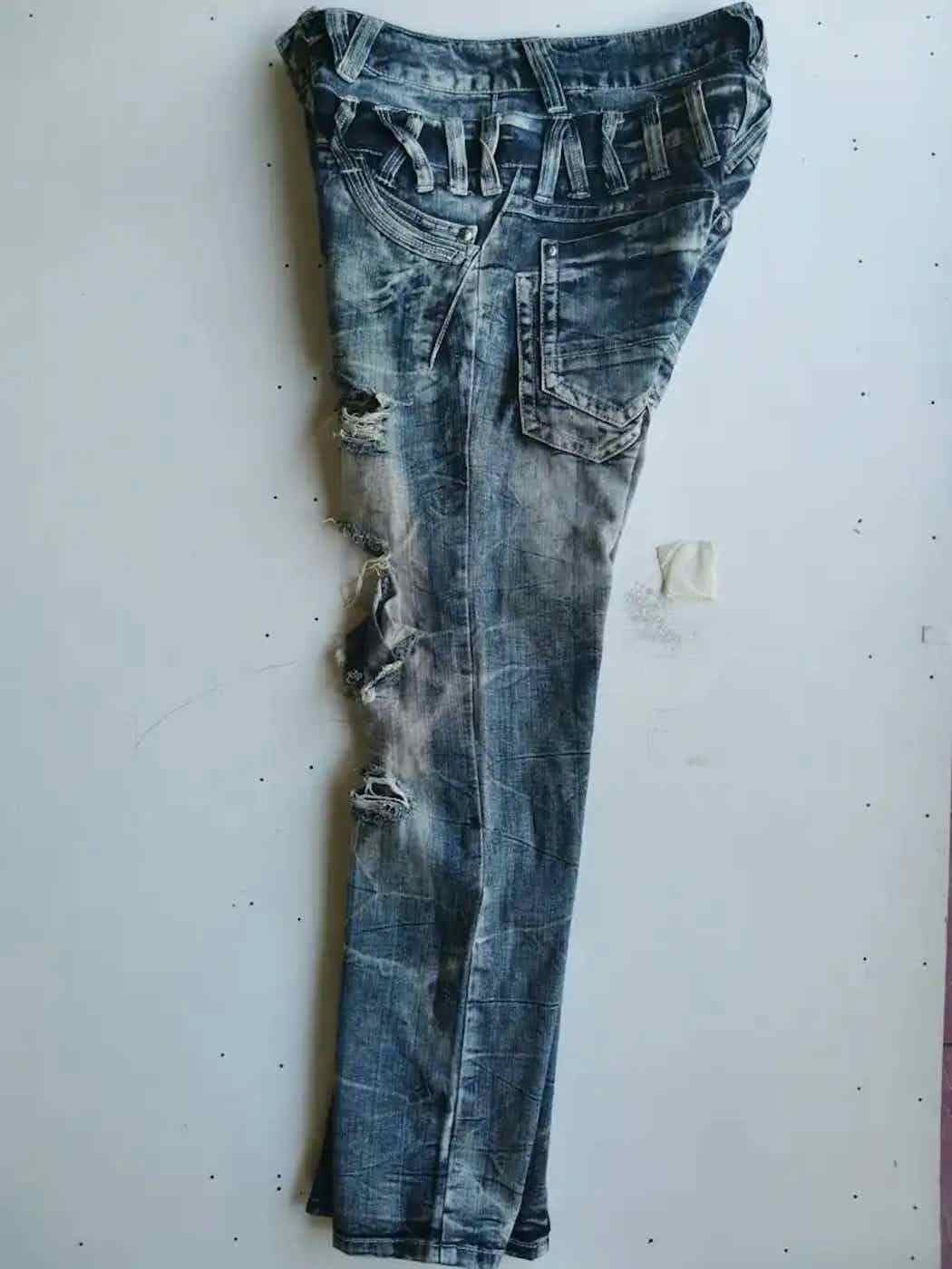 Vintage Very Rare Style Design Jeans Pants Size US 31 - 2 Thumbnail