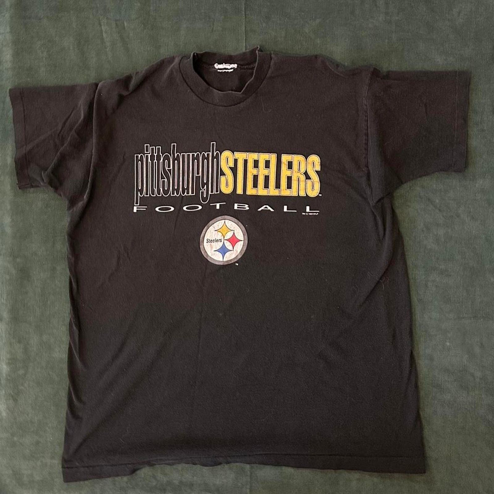NFL 1994 pittsburg steelers graphic tee Size US XL / EU 56 / 4 - 1 Thumbnail