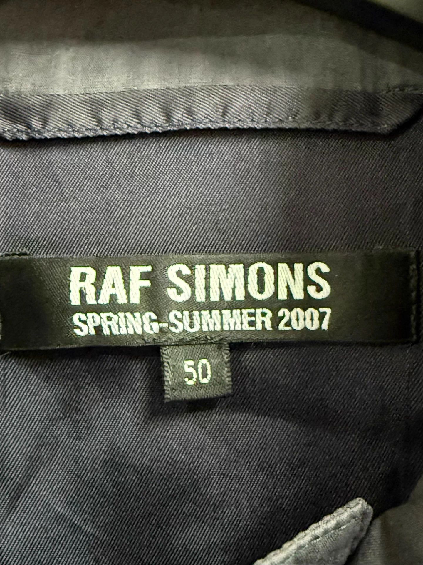 Raf Simons Raf Simons 07SS Washed R Embroidered Jacket M L Size US M / EU 48-50 / 2 - 6 Thumbnail