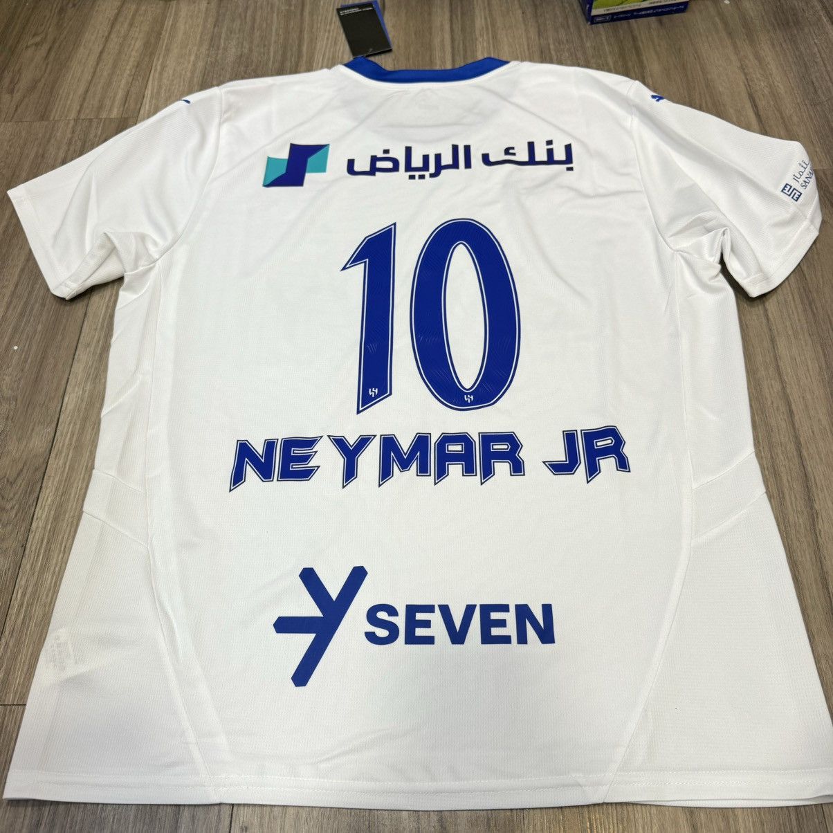 Puma Al Hilal 24/25 away shirt #10 Neymar (Bnwt) Size US L / EU 52-54 / 3 - 2 Thumbnail