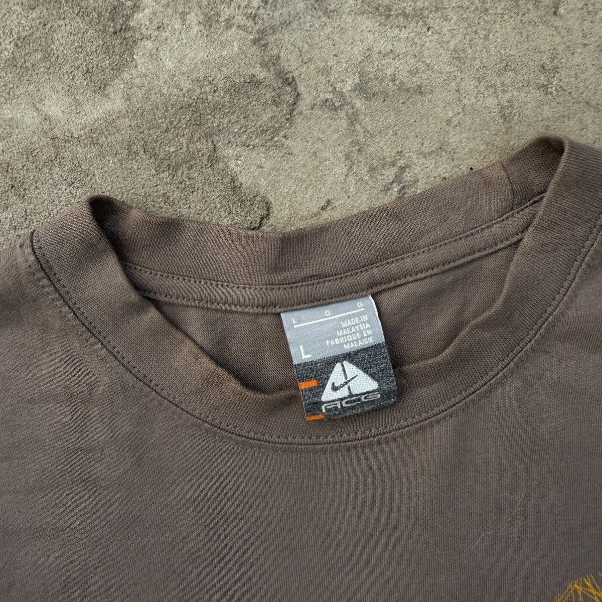 Nike ACG Vintage 00's Nike ACG Logo Long Sleeve Size US L / EU 52-54 / 3 - 3 Thumbnail