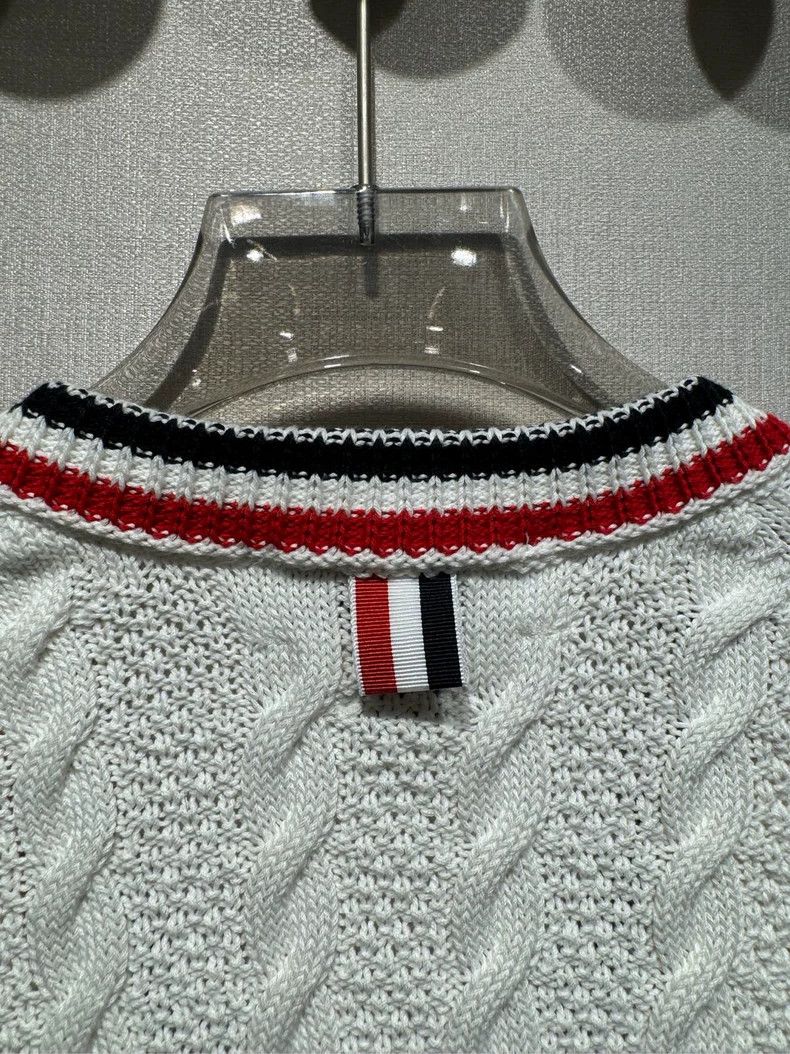 Thom Browne Thom Browne Coarse jacquard knit cardigan Size XS / US 0-2 / IT 36-38 - 7 Thumbnail