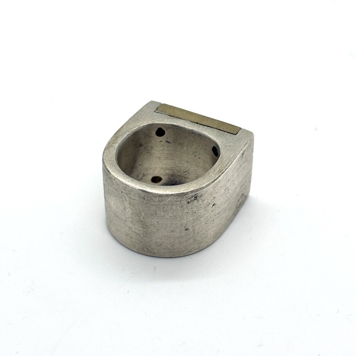 Parts Of Four Plate Ring Single Silver Size ONE SIZE - 3 Thumbnail