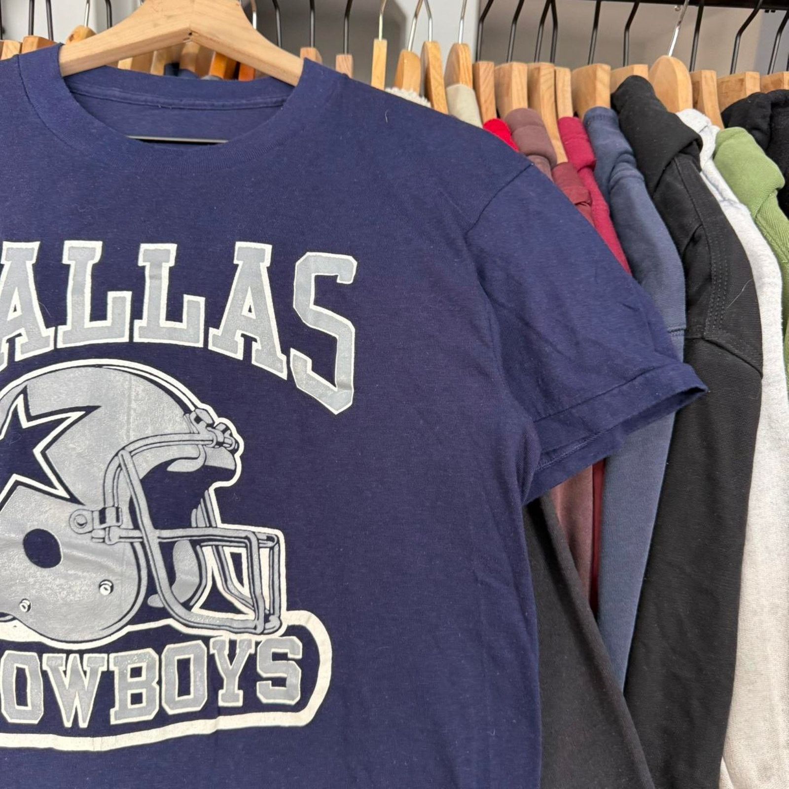 Other Vintage 80s or 90s Dallas Cowboys Single Stitch T-Shirt Size US M / EU 48-50 / 2 - 3 Thumbnail