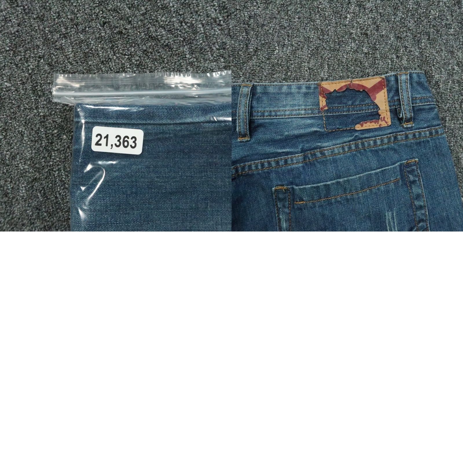 Cult Of Individuality Cult Of Individuality Jeans Mens 38x34 Blue Hagen Straight Leg Distressed Size US 38 / EU 54 - 9 Thumbnail