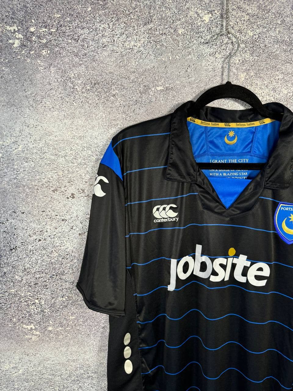 Canterbury of New Zealand × Vintage Vintage Portsmouth 2009/10 Canterbury Soccer Jersey Size US XL / EU 56 / 4 - 2 Thumbnail