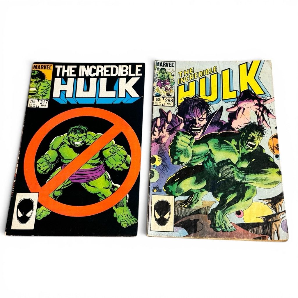 Marvel Comics 1984 1985 Marvel The Incredible Hulk Comic Books Bundle Lot Size ONE SIZE - 1 Thumbnail