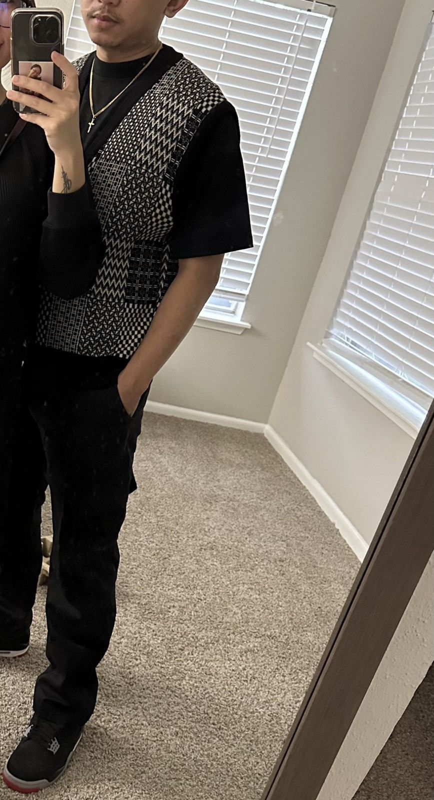 Versace × Vintage Crazy Vintage 90s Versace V2 Vest Designer Made in Italy Size US S / EU 44-46 / 1 - 21 Thumbnail