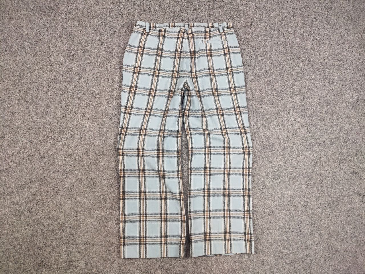 Katharine Hamnett London Vintage Katharine Hamnett Blue Wool Blend Trouser Pants Size 32" / US 10 / IT 46 - 1 Thumbnail
