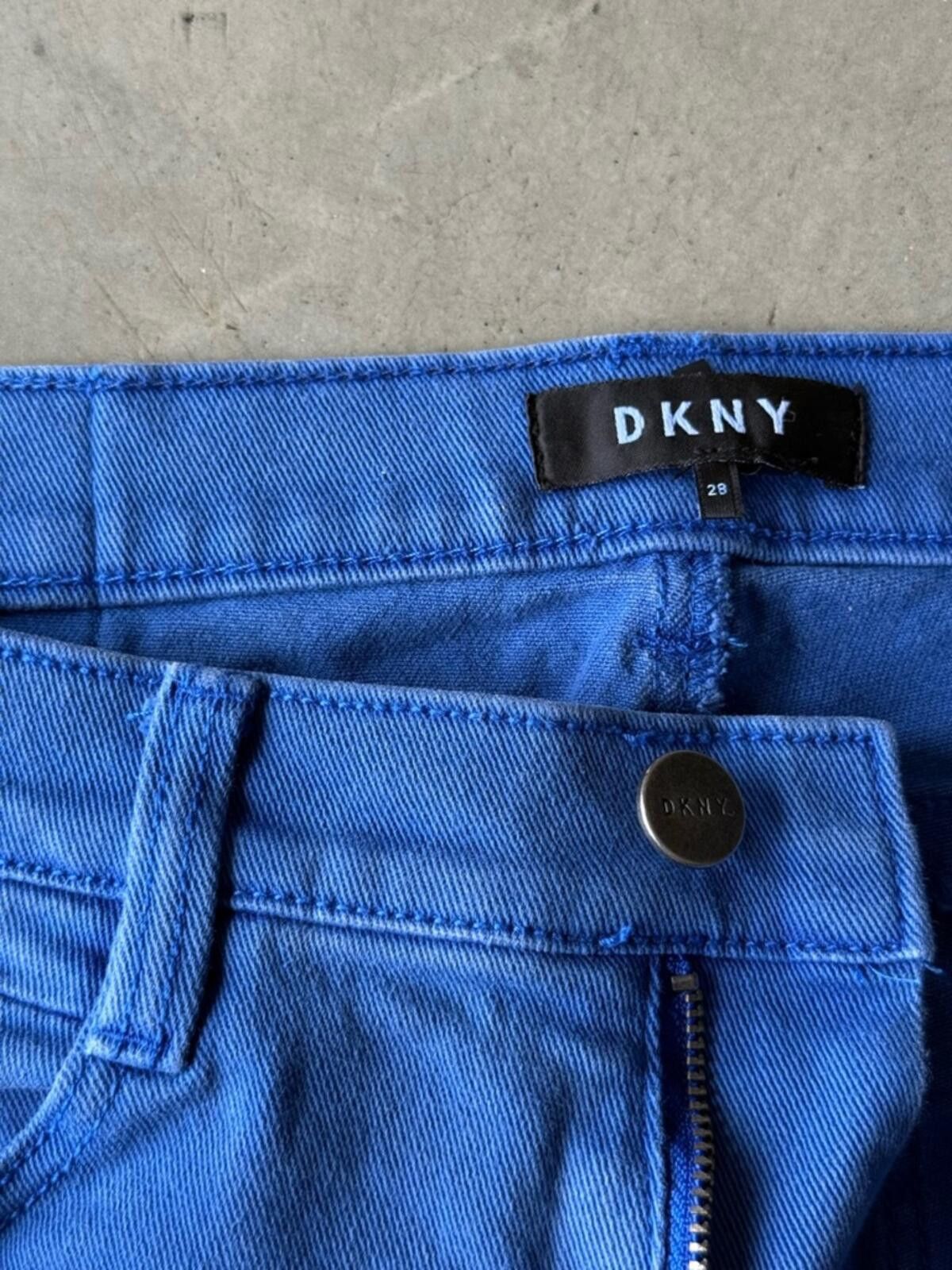 DKNY DKNY / Skinny Jeans / Bright Blue Size 28" / US 6 / IT 42 - 2 Thumbnail