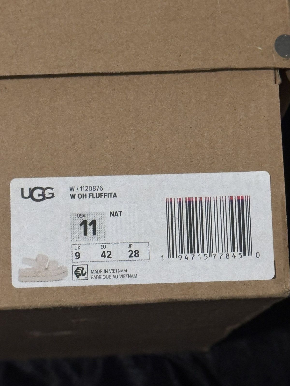 Ugg UGG Fluffita Open Toe Slides Size US 11 / IT 41 - 4 Thumbnail