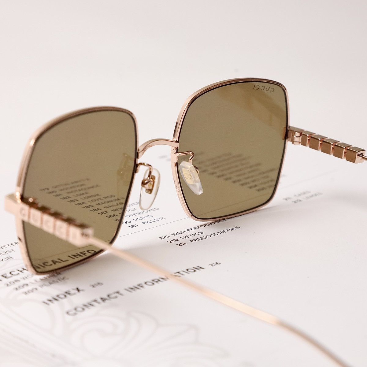 Gucci GUCCI GG1434S SUNGLASSES Size ONE SIZE - 7 Thumbnail