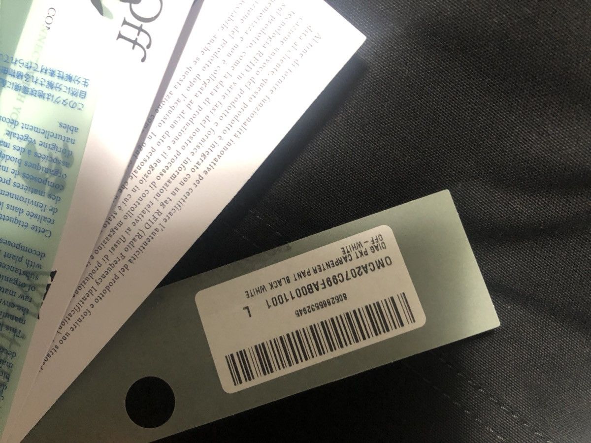 Off-White Off-white diag carpenter pants Size US 34 / EU 50 - 13 Thumbnail