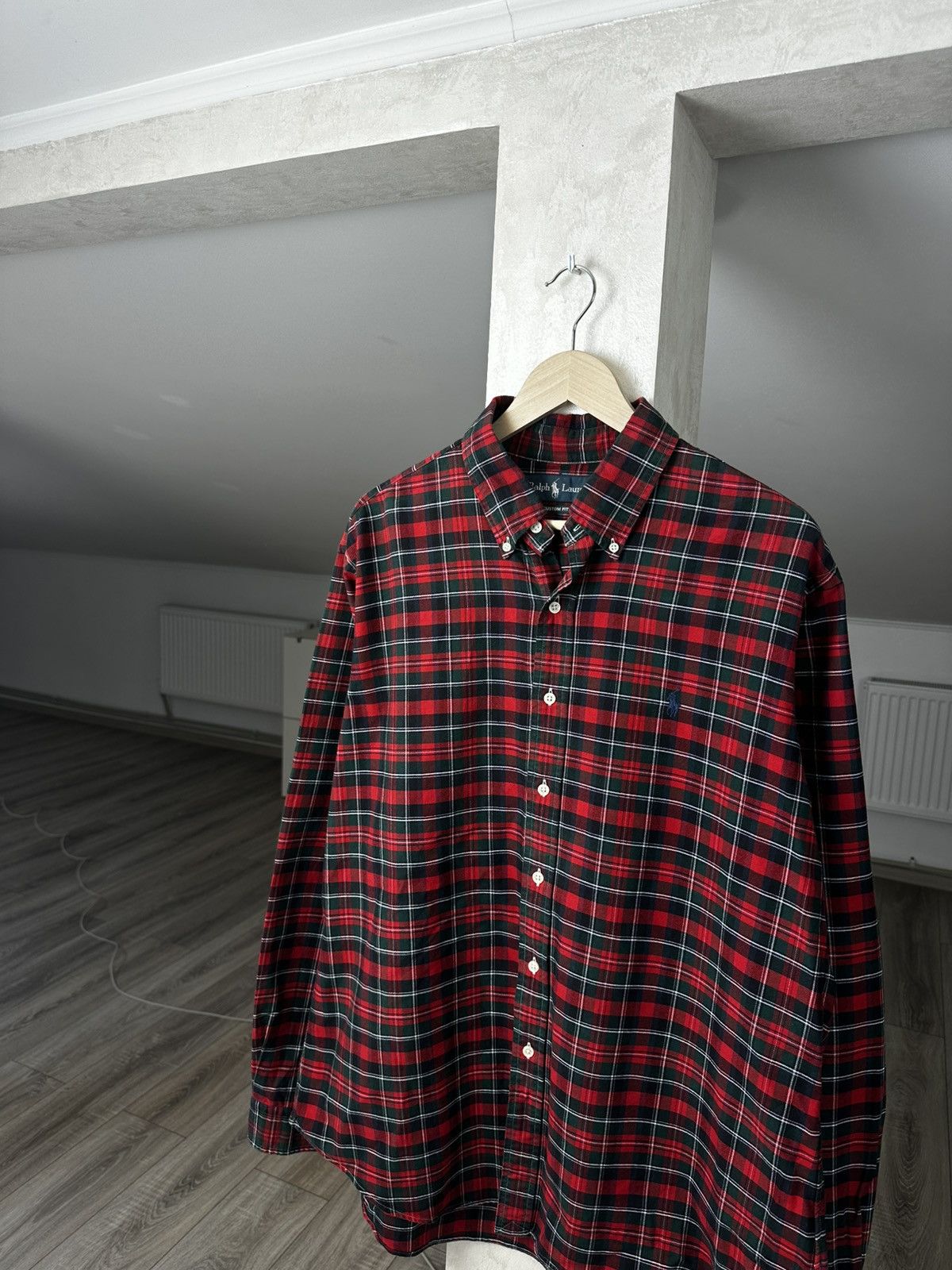 Ralph Lauren Vintage Polo Ralph Lauren Shirt Long Sleeve Check Size XL Size US XL / EU 56 / 4 - 2 Thumbnail