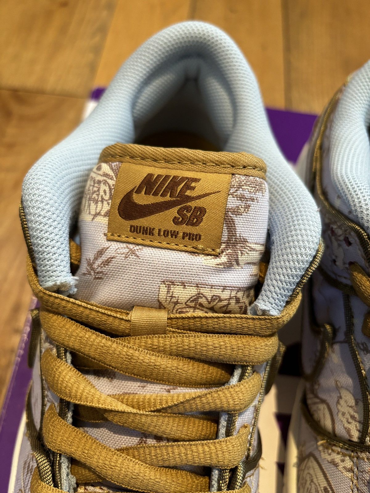 Nike Nike Dunk Low SB city of style pastoral print Size US 9.5 / EU 42-43 - 3 Thumbnail