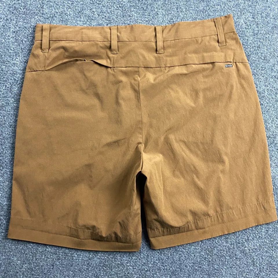 Hurley Hurley Shorts Men's 33 Brown Chino Casual Hook & Eye Size US 33 - 4 Thumbnail