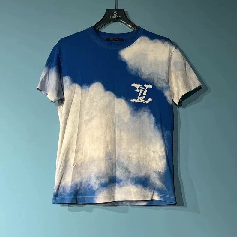 Louis Vuitton louis vuitton Blue sky and white clouds printed logo short Size US XS / EU 42 / 0 - 1 Thumbnail