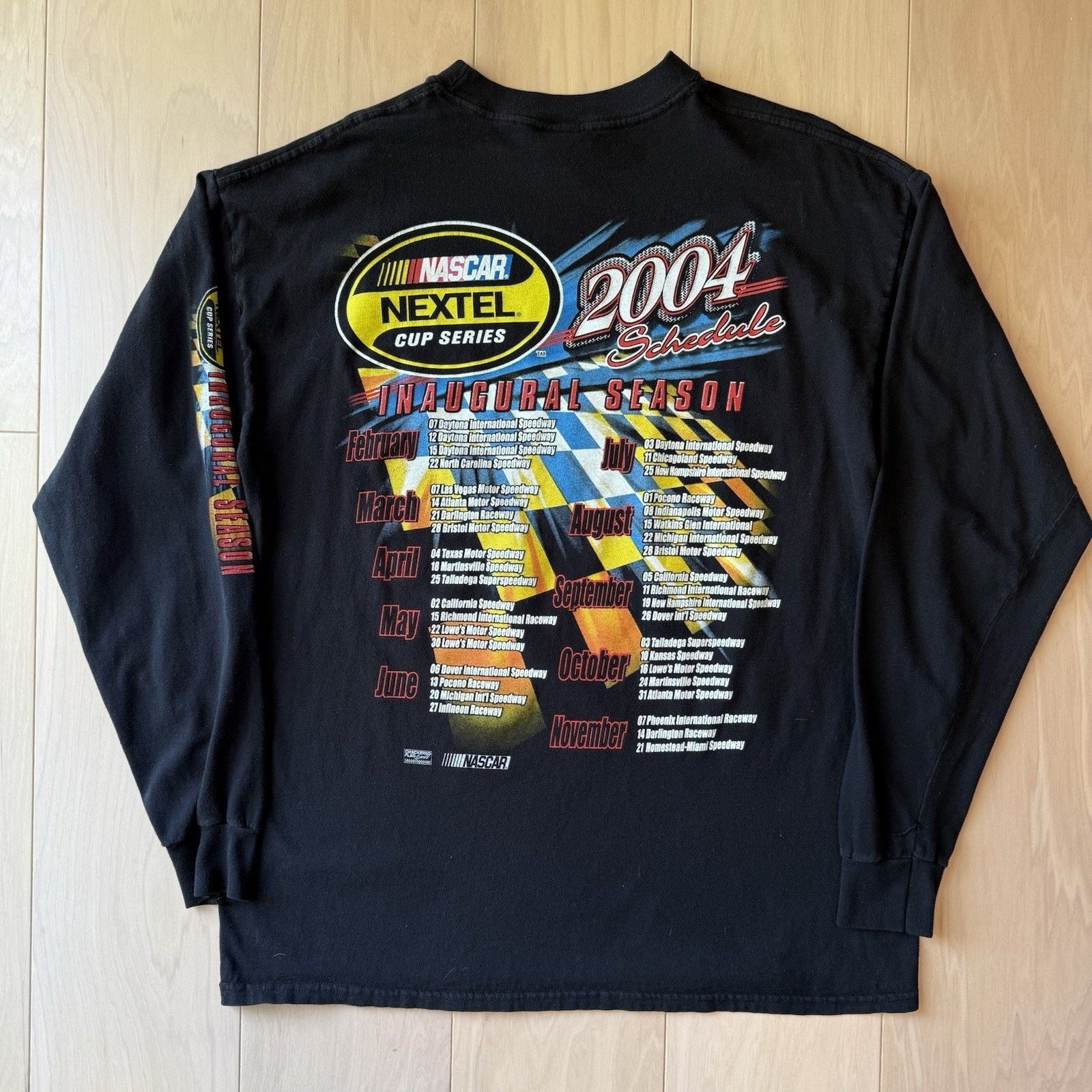 Vintage Vintage Nascar Nextel Cup Series Shirt Black Y2K Long Sleeve Size US XL / EU 56 / 4 - 7 Thumbnail