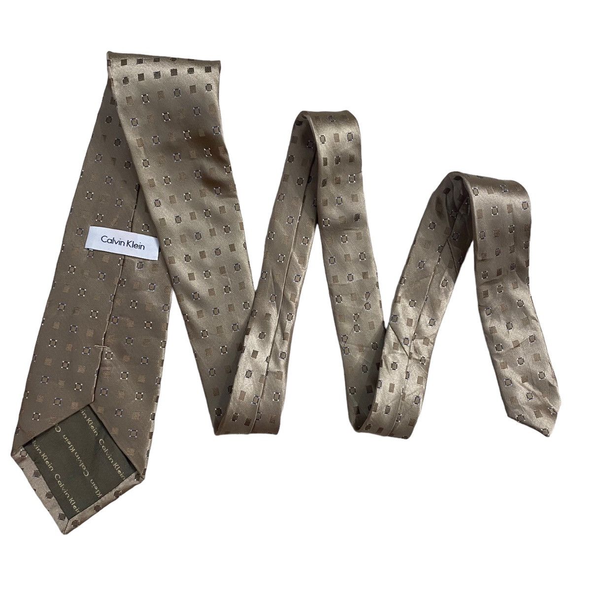 Calvin Klein × Vintage 💥CALVIN KLEIN CK neck tie silk ties Size ONE SIZE - 2 Thumbnail