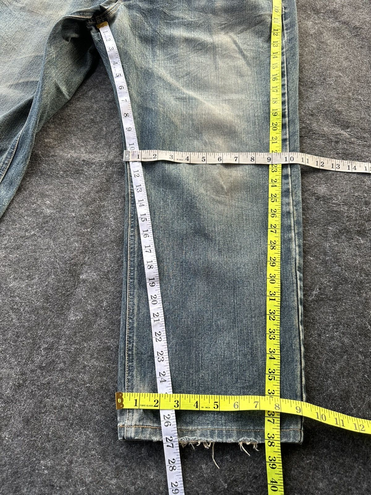 Dogtown × Edwin × JNCO Vintage Edwin 404 Japan Big Size Denim D325 Size US 38 / EU 54 - 10 Thumbnail