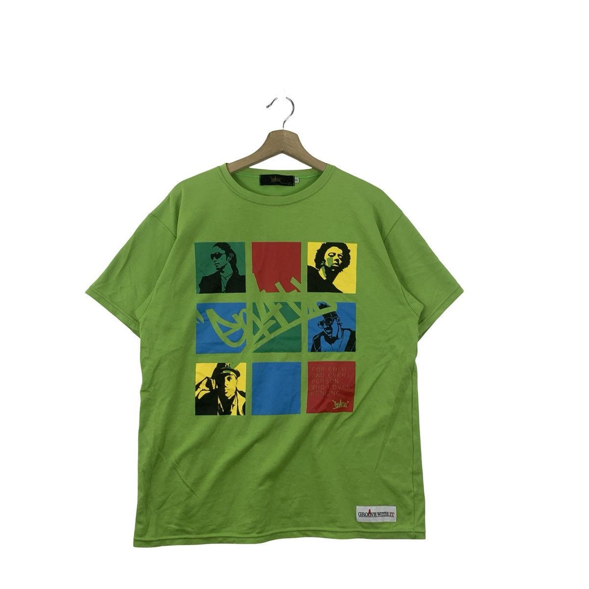 Mizuno ENLITH MIZUNO HIP HOP Rap Promo Artist Tee Shirt Top Size US M / EU 48-50 / 2 - 3 Thumbnail