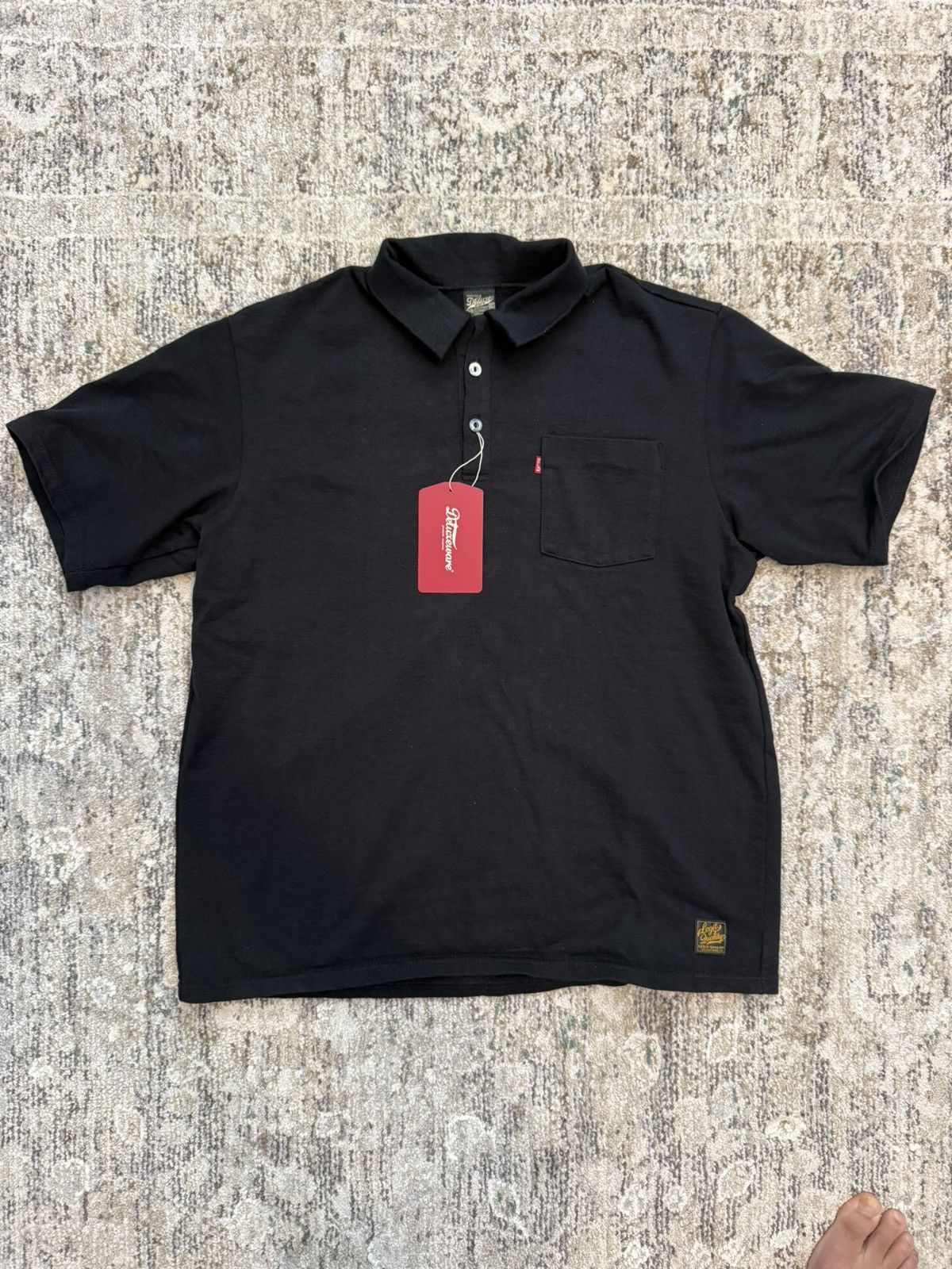 Deluxeware Deluxeware 12.5oz Heavyweight Loopwheeled Polo Shirt Size US M / EU 48-50 / 2 - 1 Thumbnail