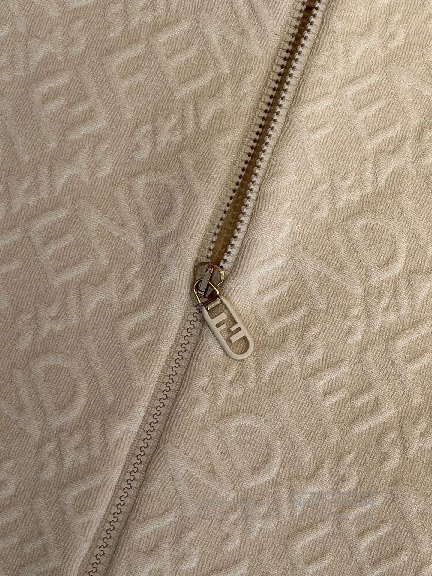 Fendi FENDI White Logo Knit Dress. Size US S / EU 44-46 / 1 - 3 Thumbnail