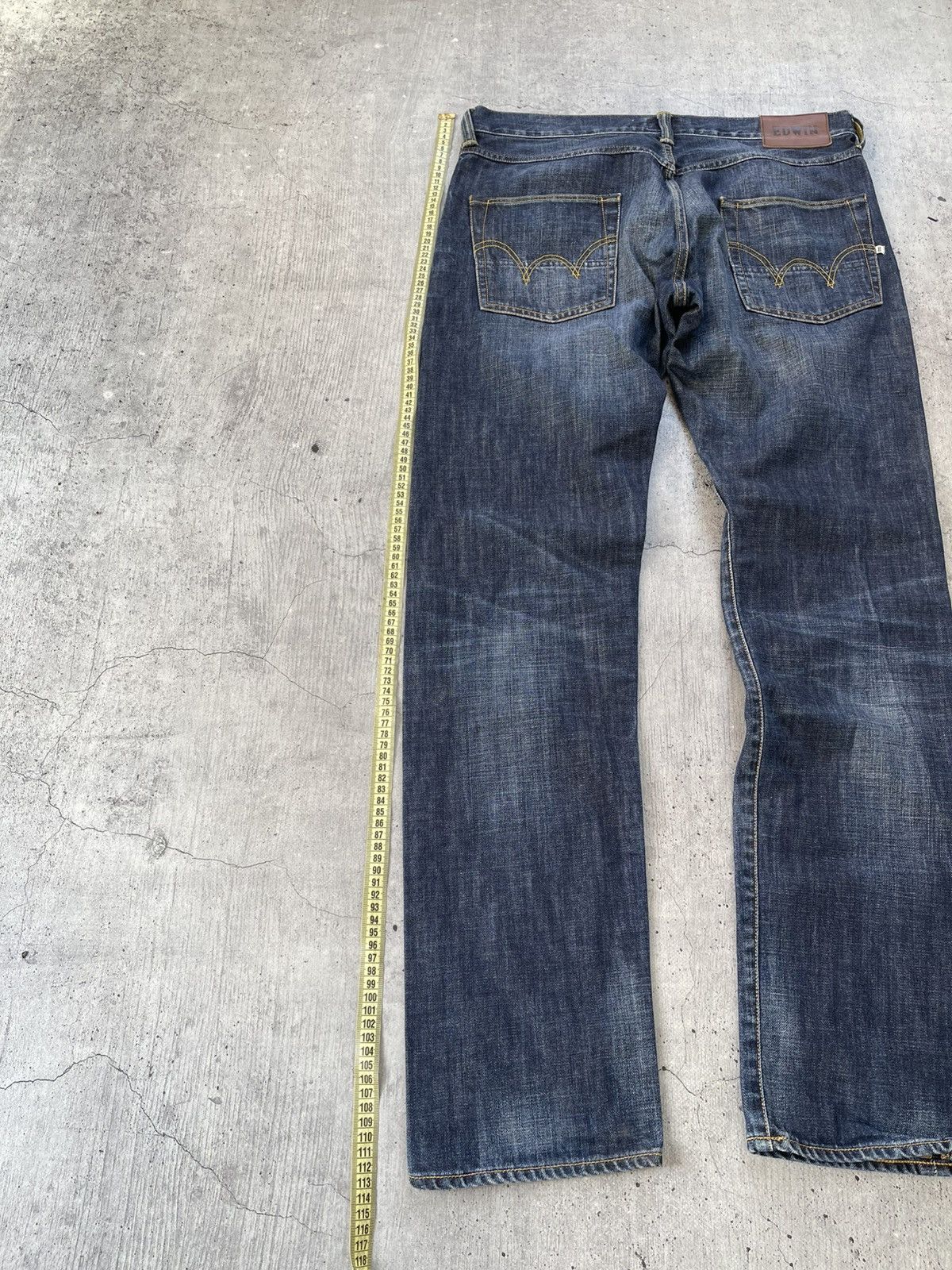 Edwin Crazy Vintage Y2K Edwin Jeans Tokyo Japanese Denim Baggy Size US 34 / EU 50 - 6 Thumbnail
