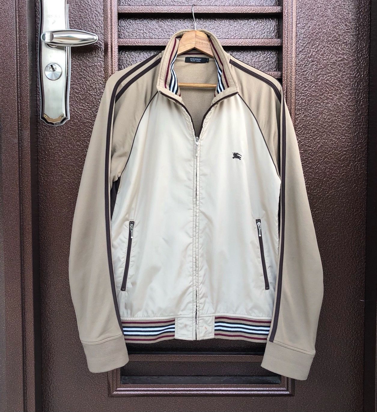 Burberry Burberry Black Label Track Jacket Embroidery Logo Size US M / EU 48-50 / 2 - 1 Thumbnail