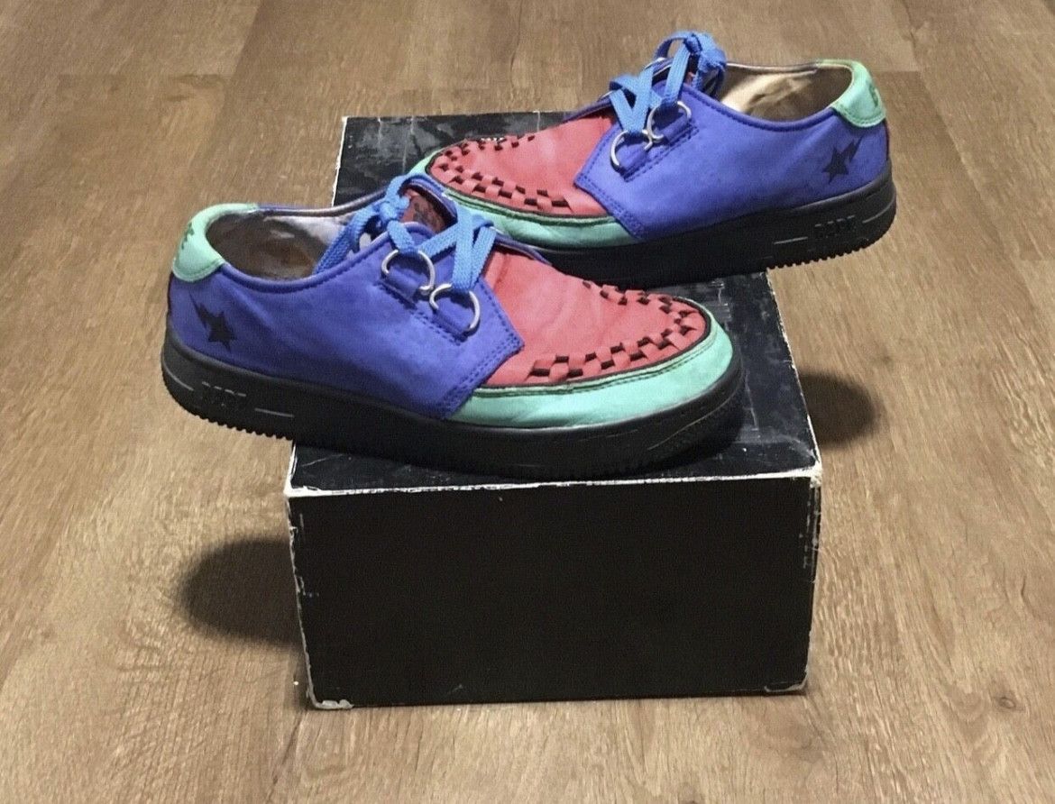 Bape Bape low top Bapestas Size US 7.5 / EU 40-41 - 1 Thumbnail