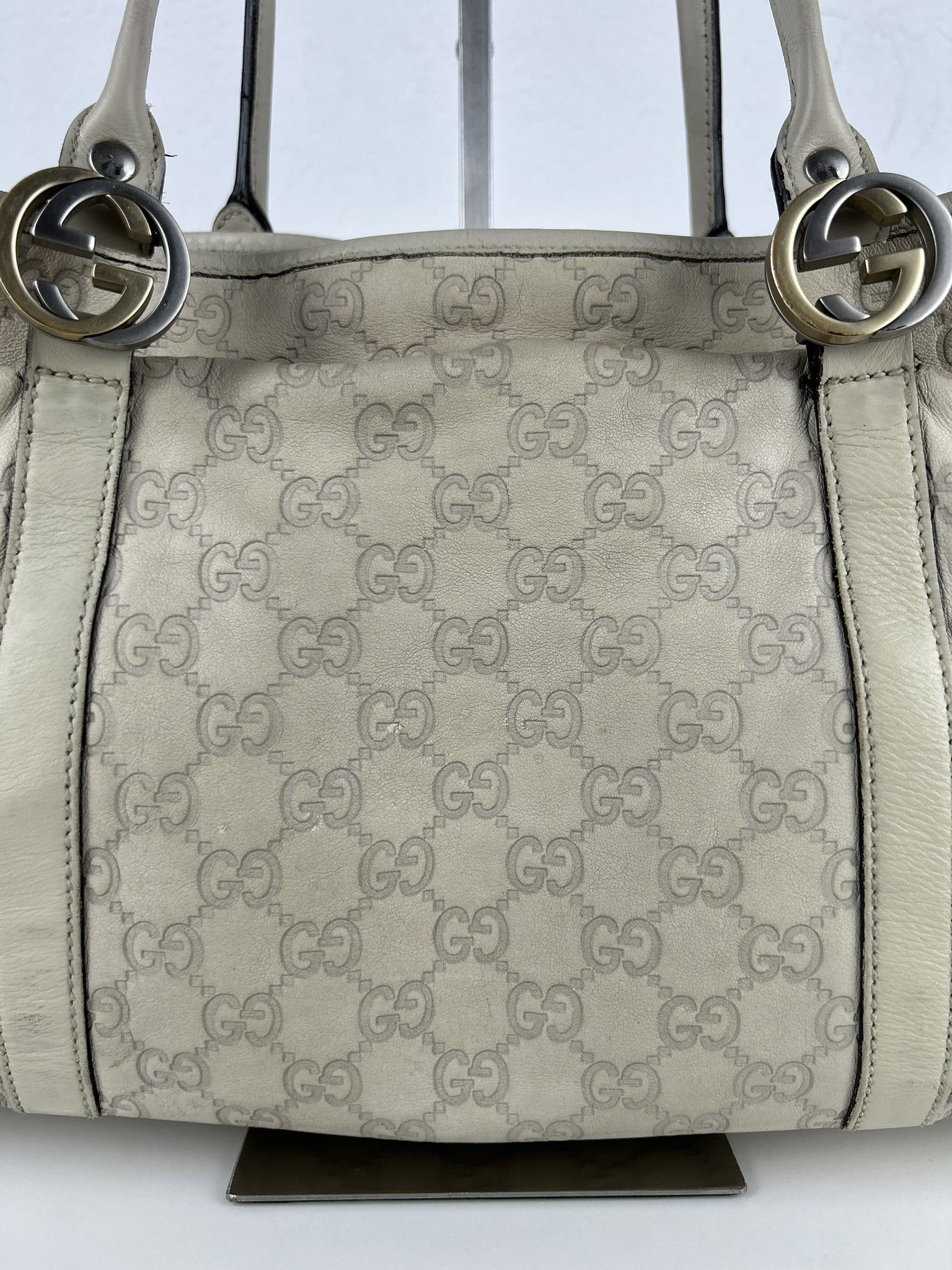 Gucci Gucci guccissima twins leather monogram tote bag Size ONE SIZE - 11 Thumbnail
