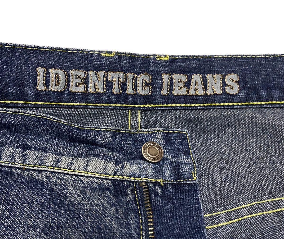 If Six Was Nine Rare Design Vintage Brand Identic Rapper Baggy Jeans 2000s Size US 40 / EU 56 - 6 Thumbnail