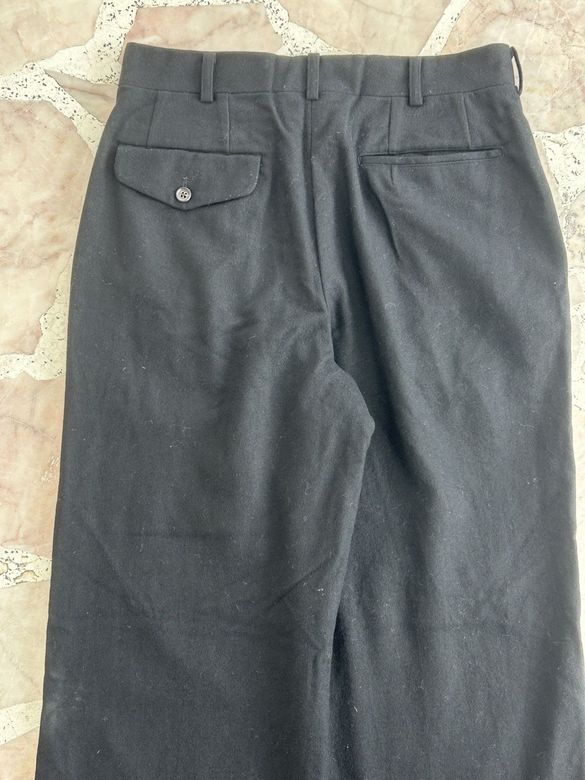 Comme des Garcons CDG Black Wool Trousers Size US 30 / EU 46 - 5 Thumbnail