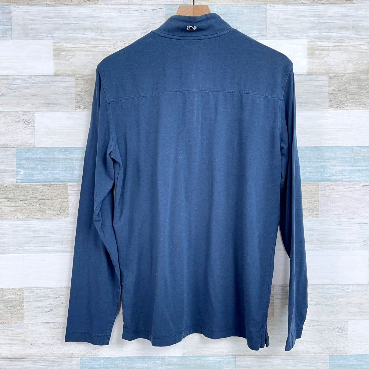 Vineyard Vines Vineyard Vines Edgartown 1/4 Zip Shep Shirt Blue Pima Mens S Size US S / EU 44-46 / 1 - 4 Thumbnail