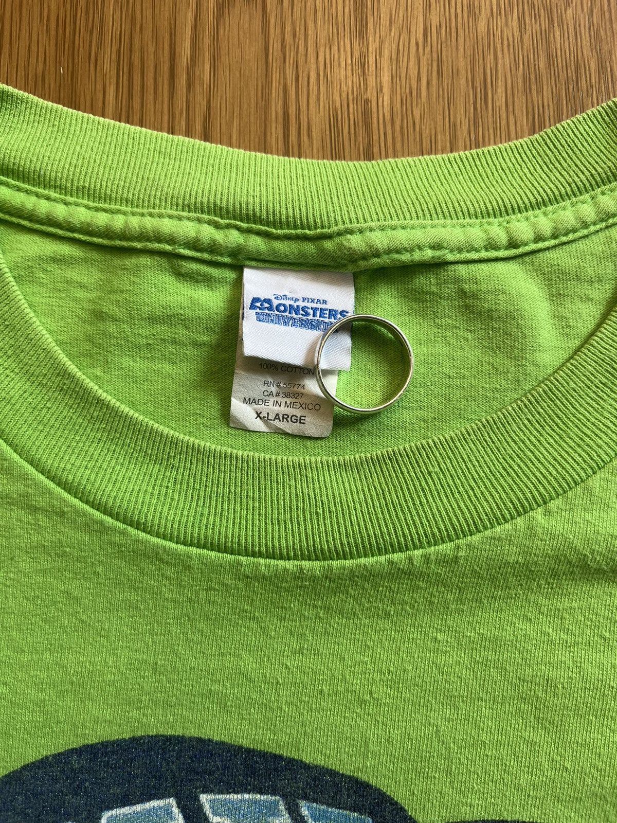 Disney Vintage Mike Wazowski Monsters.inc Disney Pixar Big face Size US XL / EU 56 / 4 - 4 Thumbnail