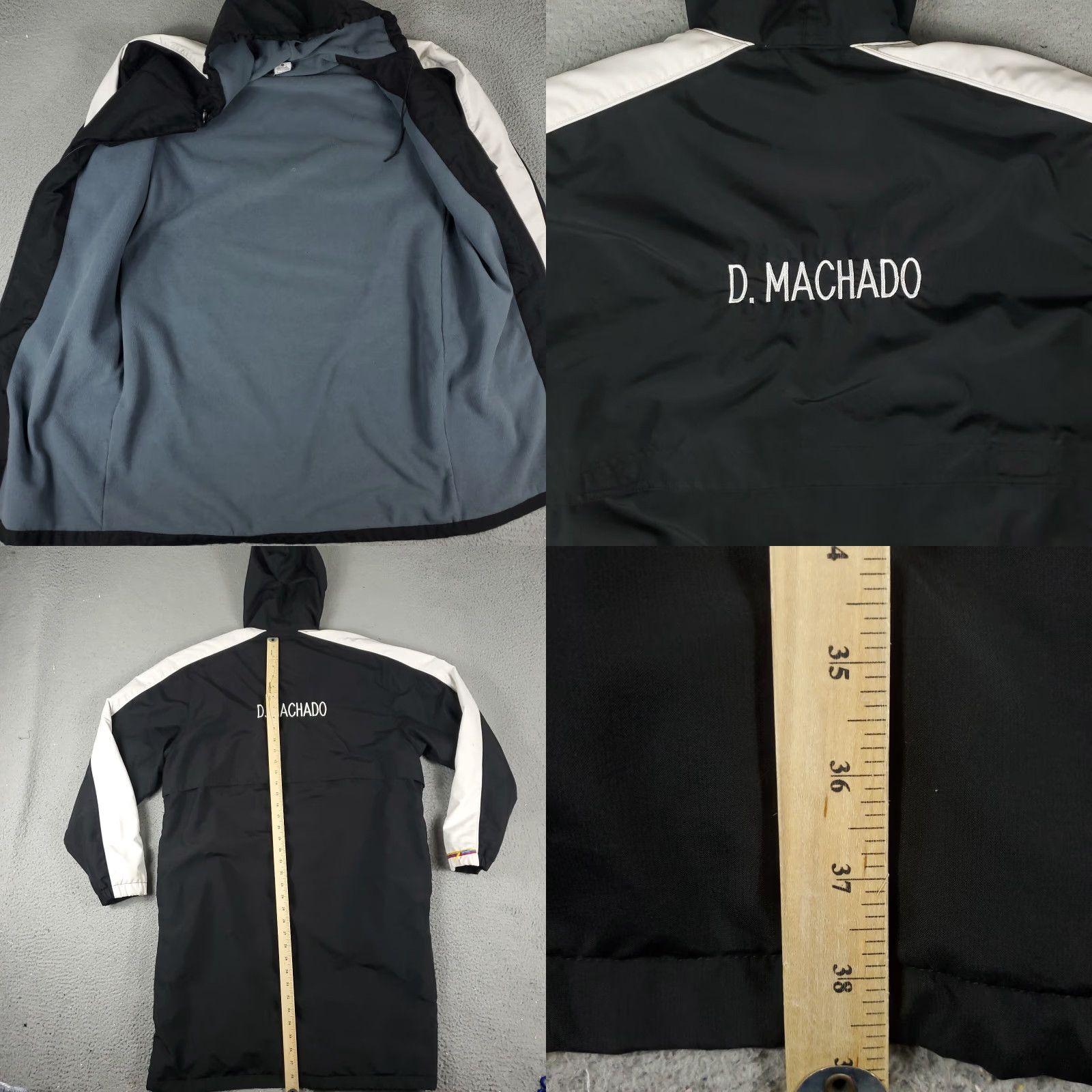 Nike Nike Jacket Mens M Black Fleece Lined Trench Coat Full Zip Hooded Pockets Logo Zipper Winter All Seasons Long Regular Size US M / EU 48-50 / 2 - 8 Thumbnail