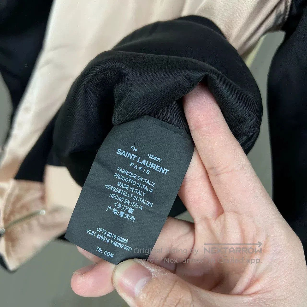 Saint Laurent Paris saint laurent black and pink color. Size XS / US 0-2 / IT 36-38 - 6 Thumbnail