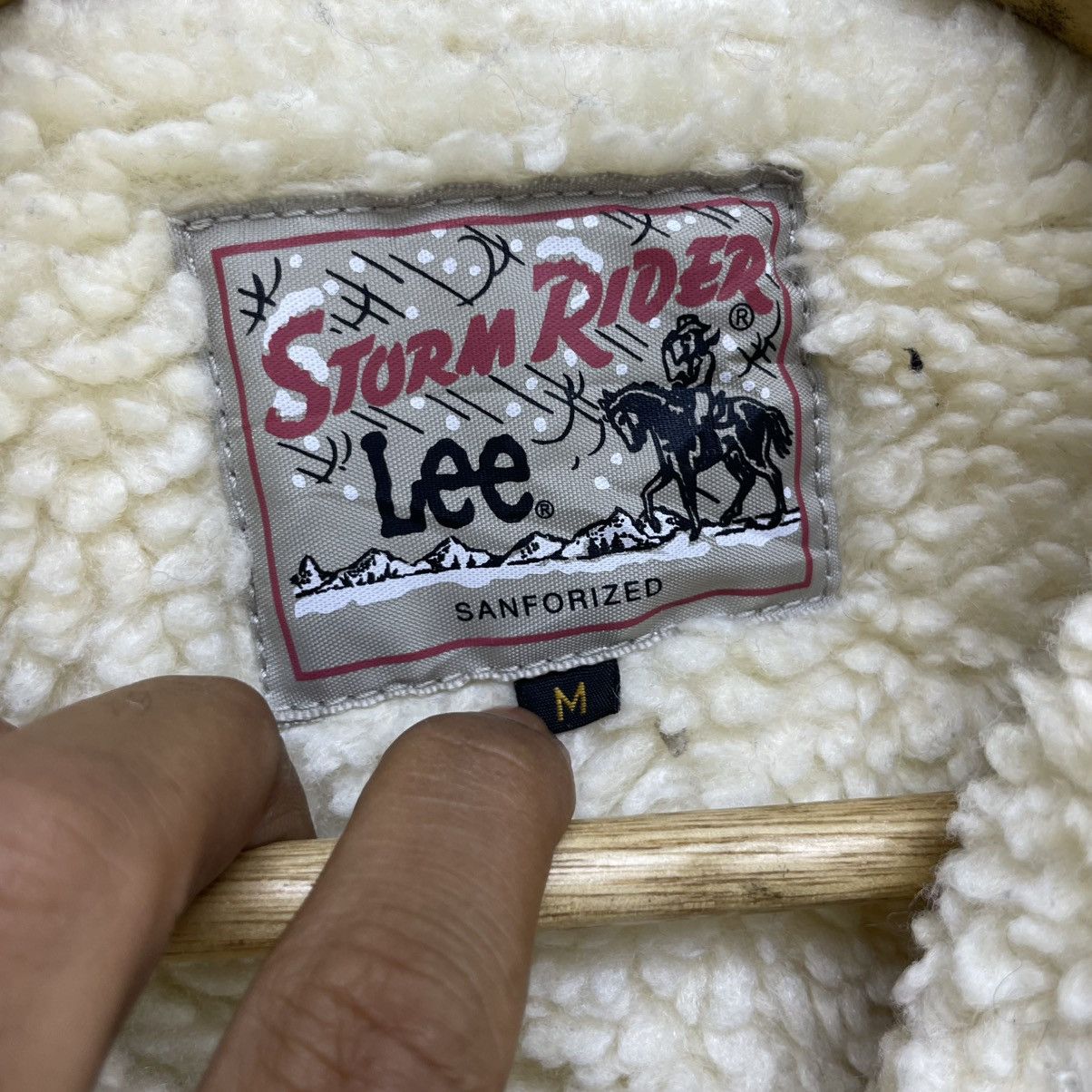 Lee × Vintage 💥Vintage lee Sanforized Corduroy Sherpa Jacket Size M / US 6-8 / IT 42-44 - 5 Thumbnail