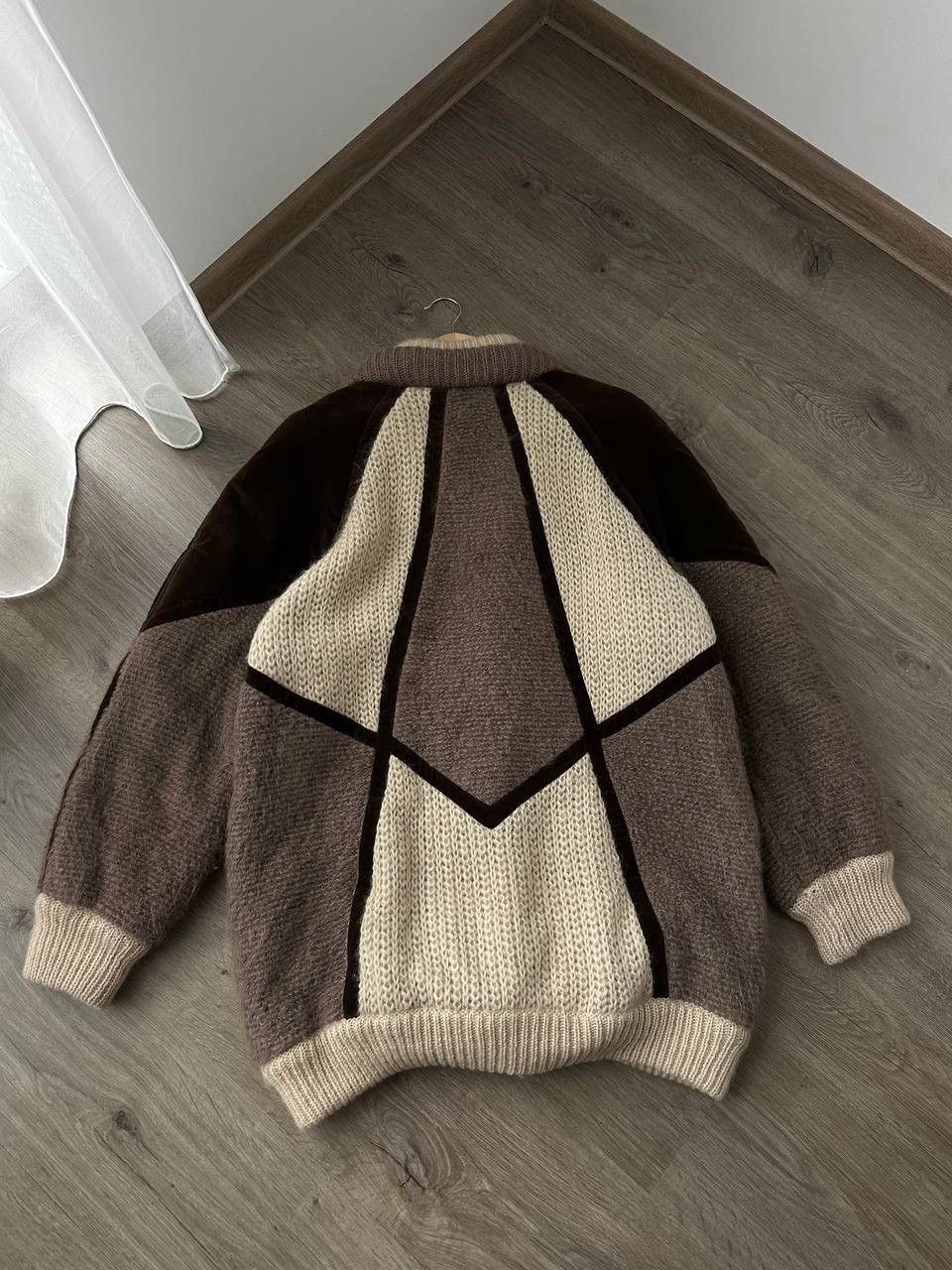 Japanese Brand × Les Copains × Vintage Vintage Japanese Mohair Alpaca Beige Les Copains Jacket Size US L / EU 52-54 / 3 - 16 Thumbnail