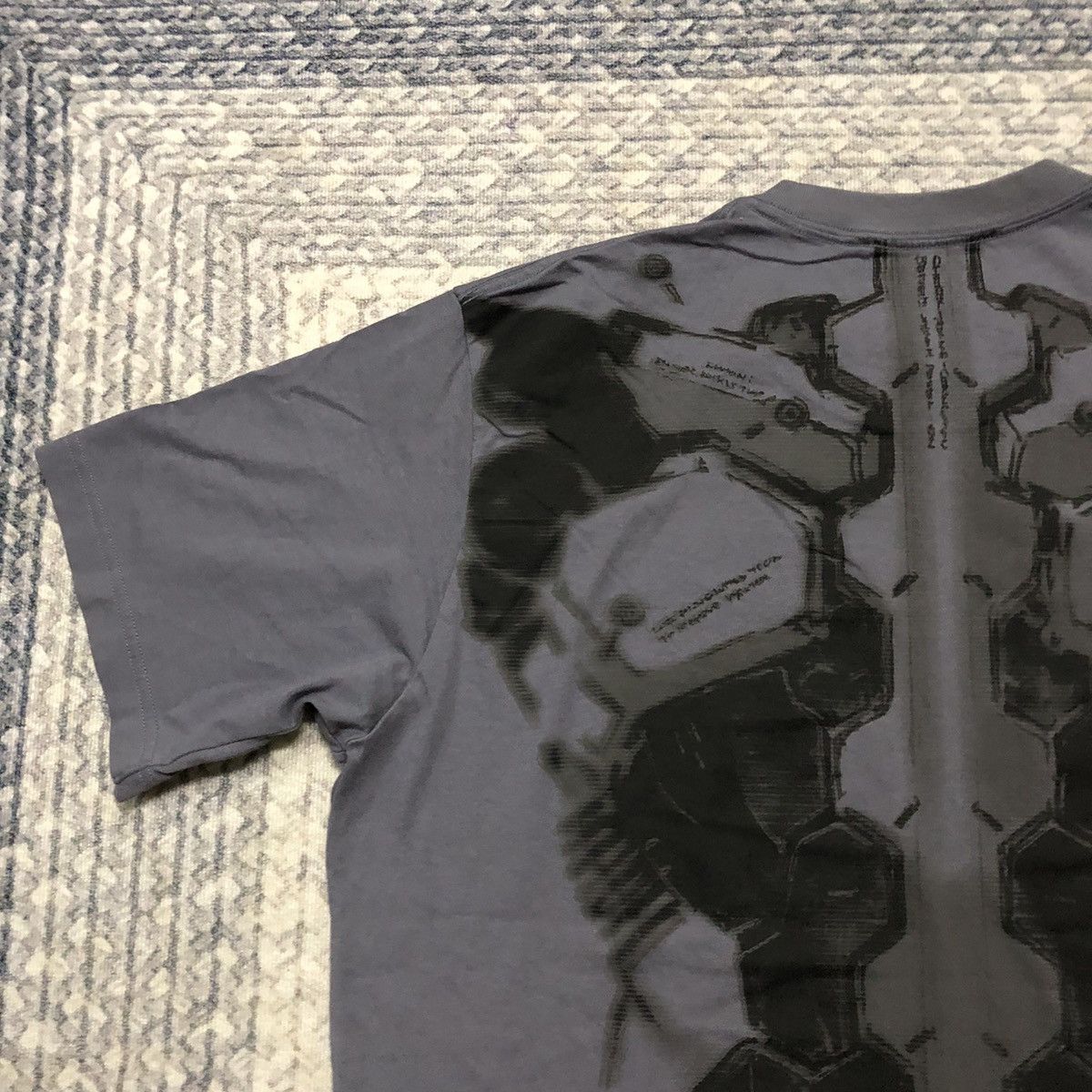 Playstation × Uniqlo Rare Distressed Uniqlo X Metal Gear Solid ‘Robot Suit’ Tees Size US XL / EU 56 / 4 - 9 Thumbnail