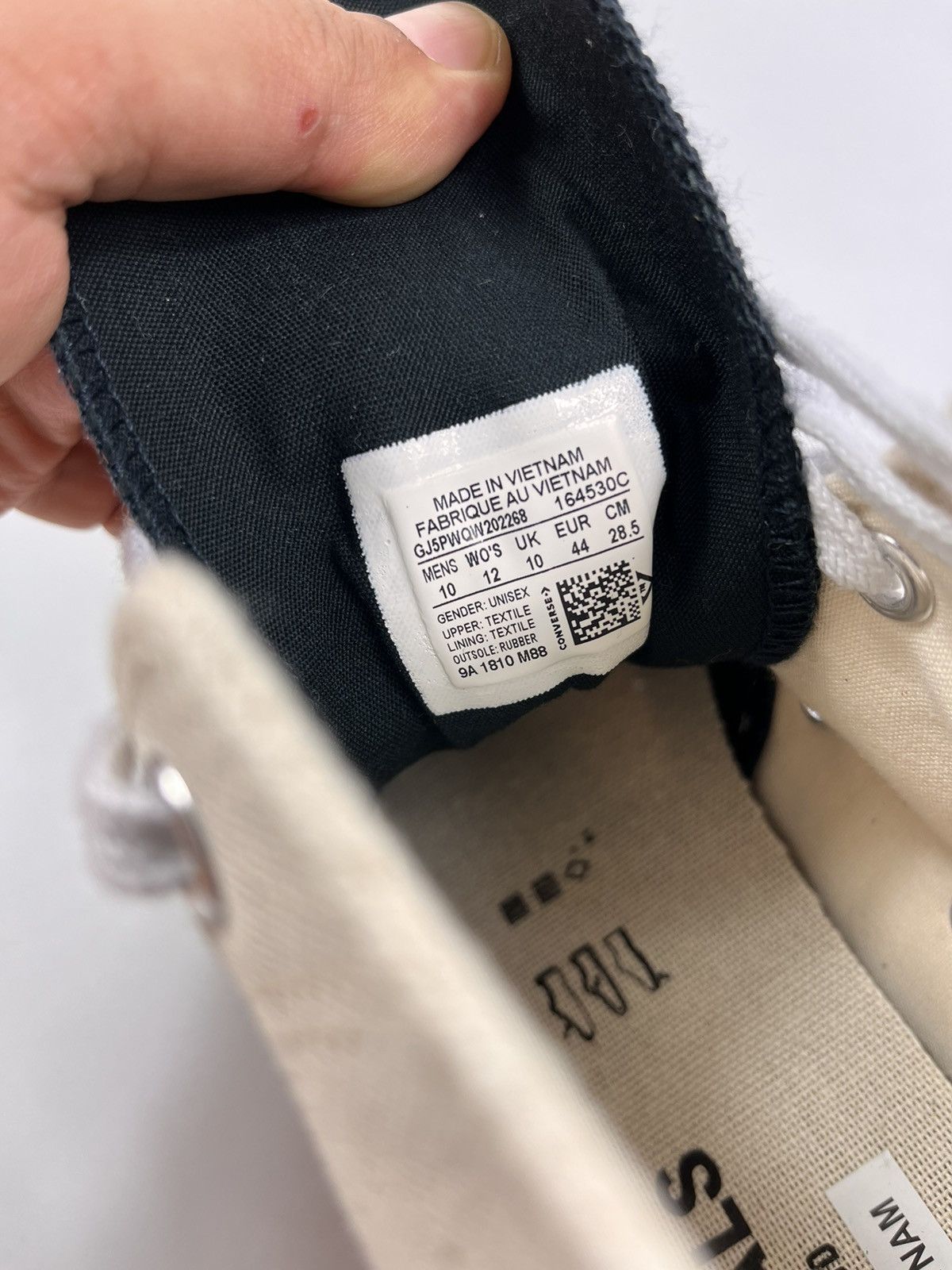 Converse x Essentials Fear Of God AllStar High Top Sneakers Size US 10 / EU 43 - 18 Thumbnail