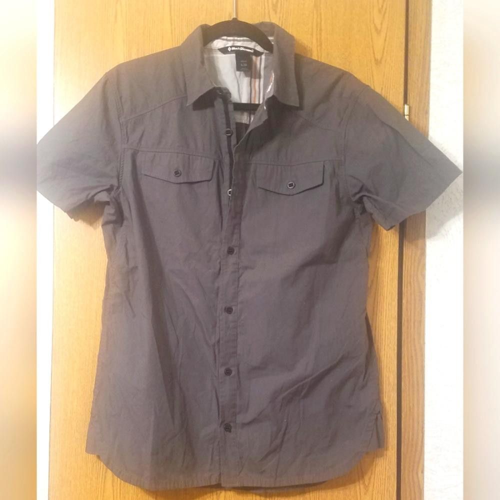 Black Diamond Black Diamond Men's Gray Short Sleeve Shirt Size Large Size US L / EU 52-54 / 3 - 1 Thumbnail