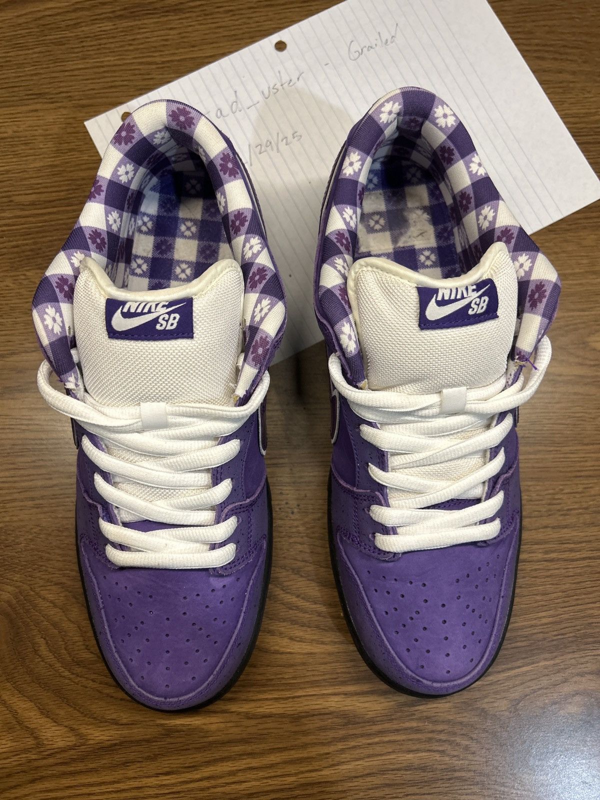 Nike Nike SB Purple Lobster Dunk size 10 Size US 10 / EU 43 - 3 Thumbnail