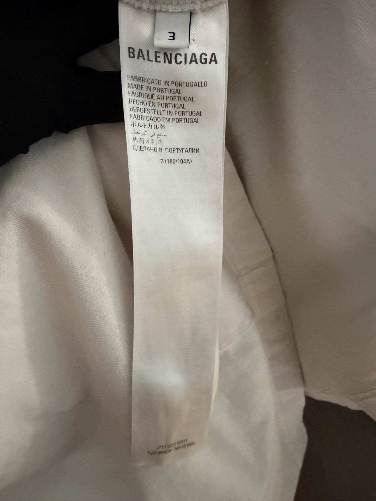 Balenciaga Balenciaga Strike 1917 T-shirt Size US L / EU 52-54 / 3 - 3 Thumbnail